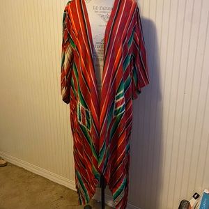 3x L&B Aztec southwest duster NEW WITH TAG
